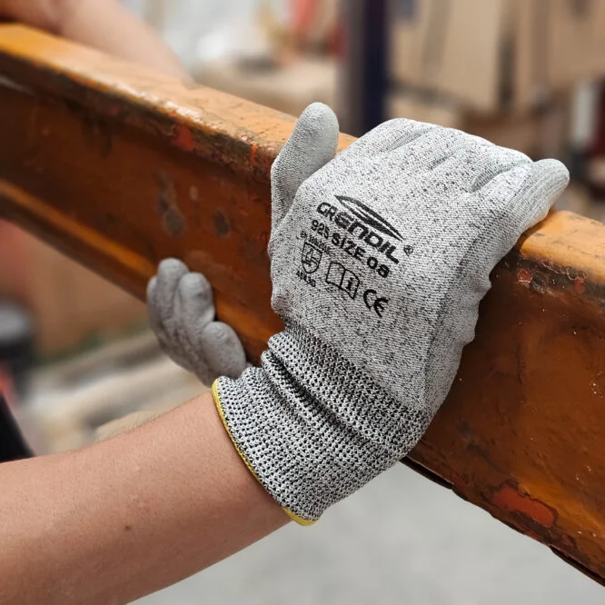 Guantes de seguridad anticorte Nivel 5 Poliuretano en palma y dedos - Image 5