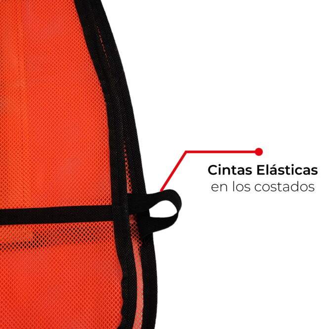 Chaleco de Seguridad Vial de Malla con broche Samsonite