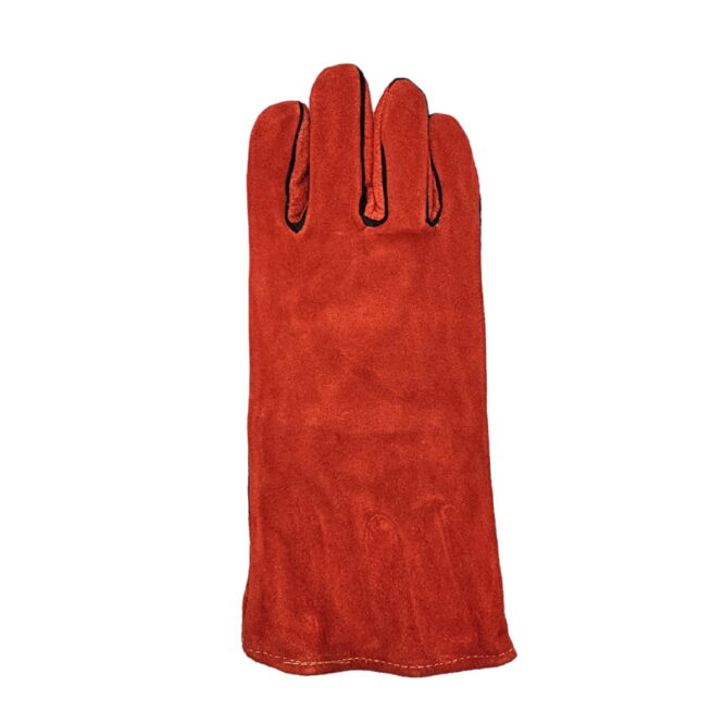 Guante de Carnaza para Soldador Reforzados UR | Rojo