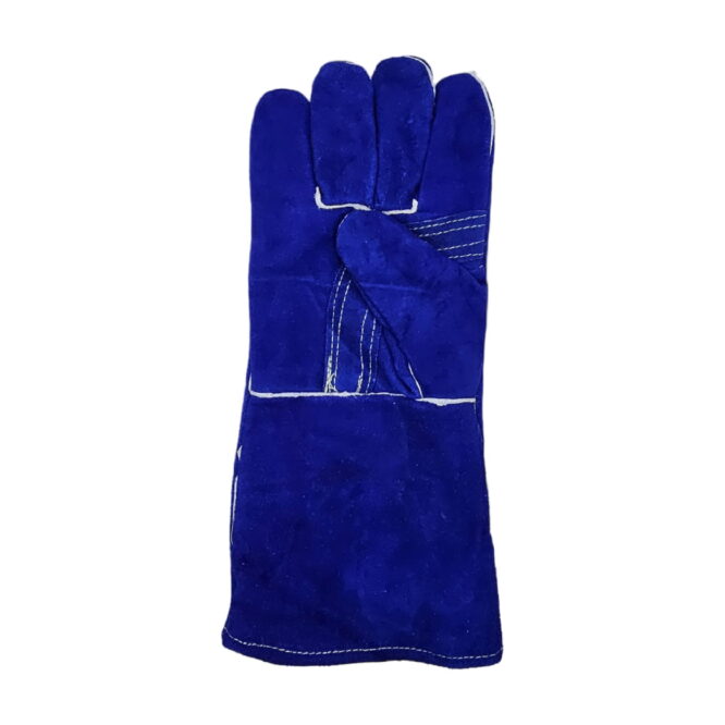 Guante de Carnaza para Soldador Reforzados UR | Azul