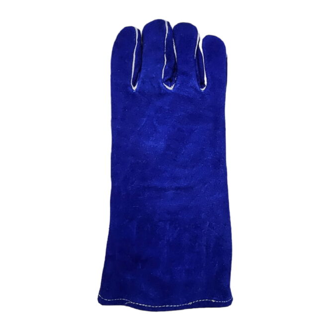 Guante de Carnaza para Soldador Reforzados UR | Azul