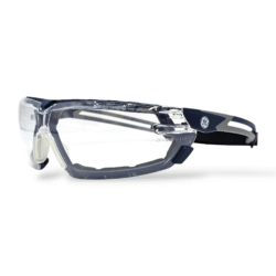 Lente de Seguridad Tipo Goggles Dieléctrico 2en1 Transparente General Electric GE111CAF - Serie 11S