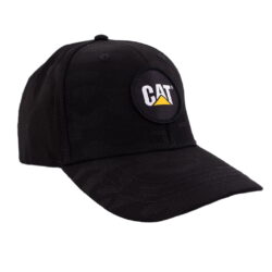 Gorra CAT Negro Estilo Urbano Visera Curva