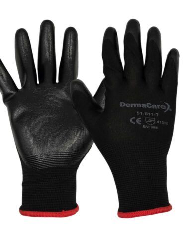 Guante Dermacare 51-811: Nylon con Palma de Nitrilo 12Pares