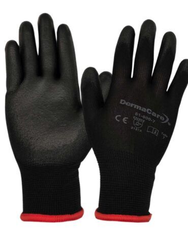 Guante Dermacare 51-600: Nylon con Palma de Poliuretano Paquete 12 Piezas