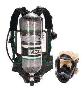 Equipo de respiracion G1 undustrial L 2216 PSI MSA n/p 10217295