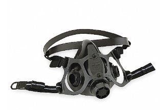Respirador de media cara reutilizale para cartuchos, filtros negro talla M Honeywell North 770030M